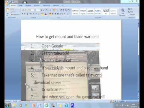 mount and blade warband 1.153 donwload